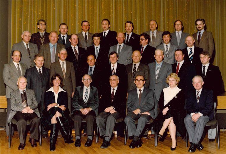 Zentraler Ansprechpartner für Bürger und Firmen Samtgemeinderäte von 1976 bis 1981