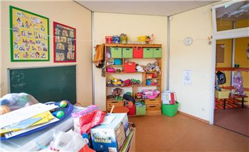 Einer von zwei Gruppenräumen in der Kita Lange Straße, der künftig Platz für die Kinder aus der abgebrannten Kita Michaelis sein wird.
