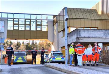 Einsatz für die Rettungskräfte am Jobcenter von Rottweil.

