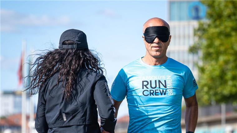 Emin da Silva und seine Laufpartnerin Saida Silbermann haben für den Lauf am Sonntag viel trainiert. 