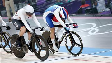 Emma Hinze verpasst eine Medaille im Keirin.