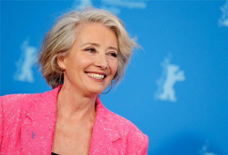 Emma Thompson stellt ihren Film „Meine Stunden mit Leo“ auf der Berlinale vor.