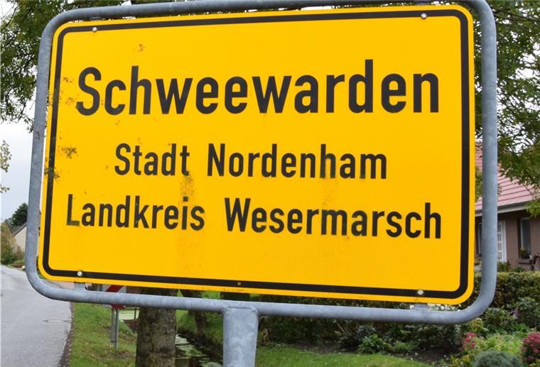 Burhaver Straße wieder für den Verkehr freigegeben Endlich kann man wieder durch Schweewarden fahren.