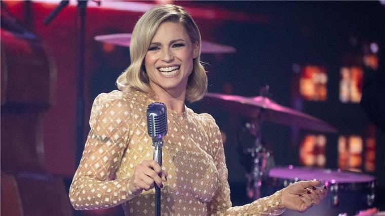 Gleich drei Moderatorinnen beim ESC-Finale Energiegeladen: Michelle Hunziker führt durch den ESC. (Archivbild)