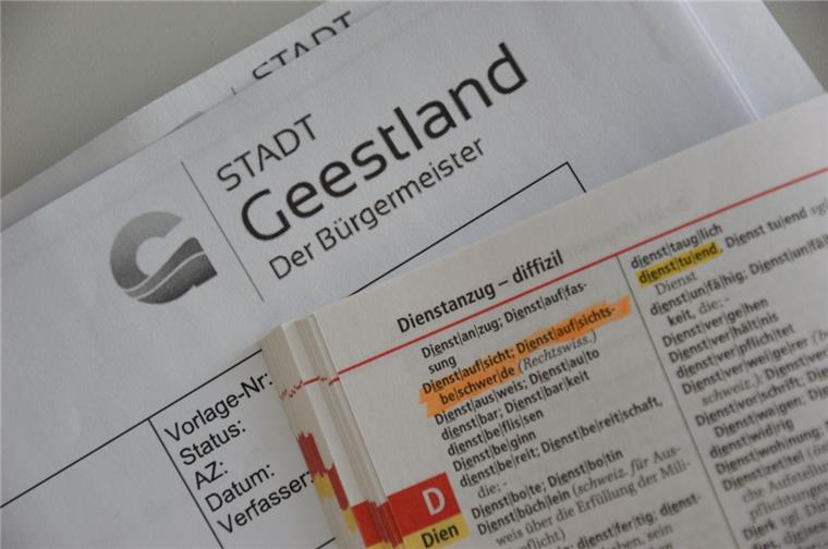 Untätig? Stadtrat weist Dienstaufsichtsbeschwerde gegen Bürgermeister Krüger zurück Entschieden: Die Dienstaufsichtsbeschwerde gegen Bürgermeister Thorsten Krüger ist vom Tisch.