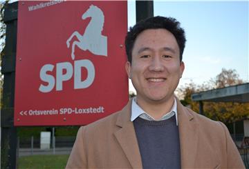 Er hätte auch gerne seinen Vater wieder von der SPD überzeugt: Patrick Josefowiez aus Loxstedt. Foto Hansen