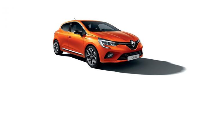 NEU im Autohaus Klinke: Dieser Kleinwagen ist ein technisches Wunder Moderner Renault Clio in Orange-Rot vom Autohaus Klinke