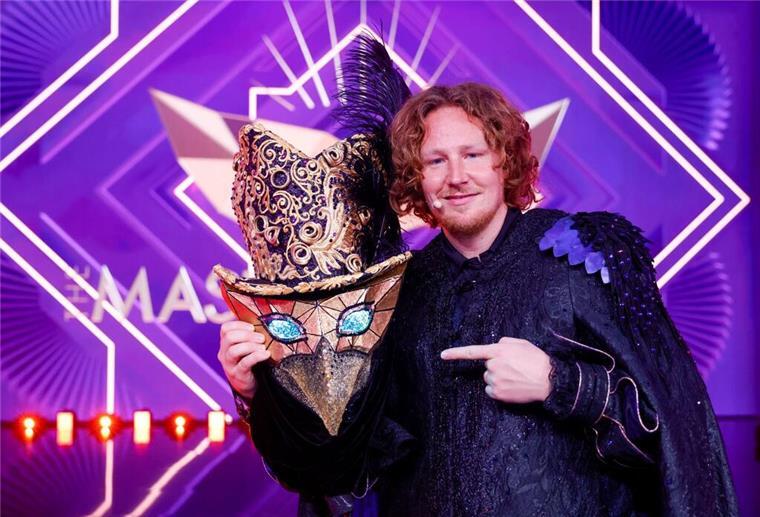 „The Masked Singer“: Sebastian Krumbiegel war das Krokodil Er war „Das Mysterium“: Michael Schulte.
