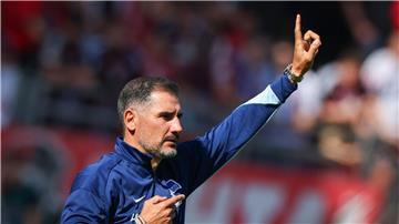 Erfolgreicher Tag an alter Wirkungsstätte: Hertha-Coach Cristian Fiél.
