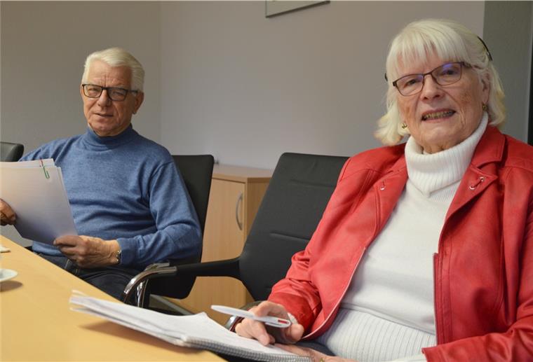 Impfen im Cuxland: Senioren sind verunsichert Erika Diehl und Günter Strohauer wünschen sich eine bessere Information für die Senioren.