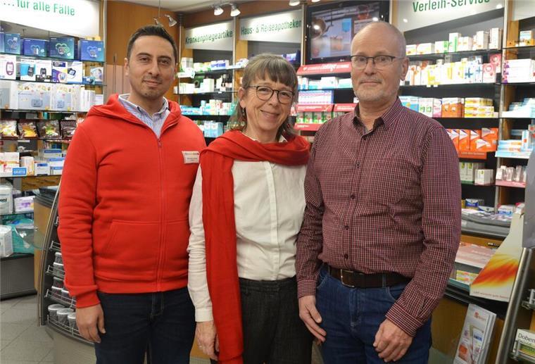 Neuer Inhaber für die Rosen- und die Mühlen-Apotheke zum Jahreswechsel Übergabe Apotheke