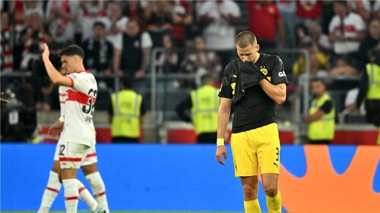 Neue Hoffnung, alte Leier? BVB nach Fiasko gefordert Erlebte eine bittere Rückkehr: Ex-VfB-Kapitän und Neu-Dortmunder Waldemar Anton.
