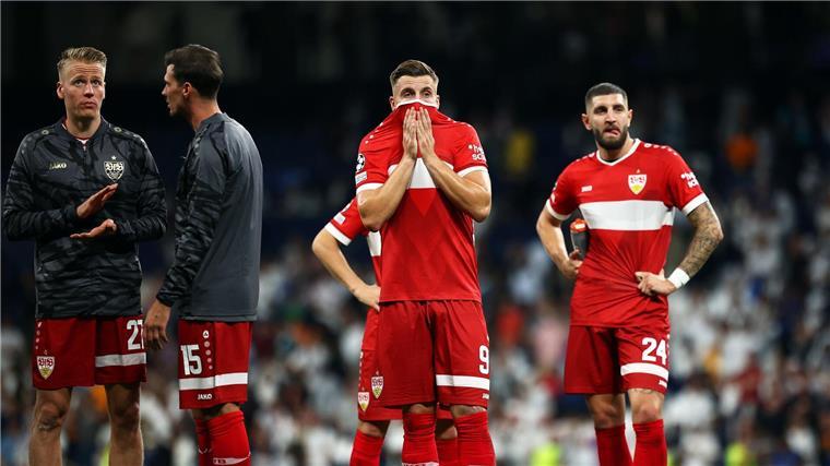 Nur die Krönung fehlt: Stuttgarter Stolz nach dem Spektakel Ermedin Demirovic ist nach dem Abpfiff enttäuscht.