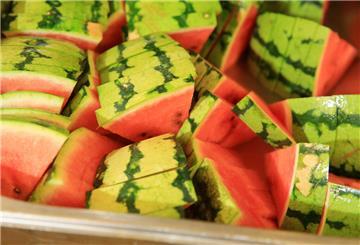 Viele Wassermelonen