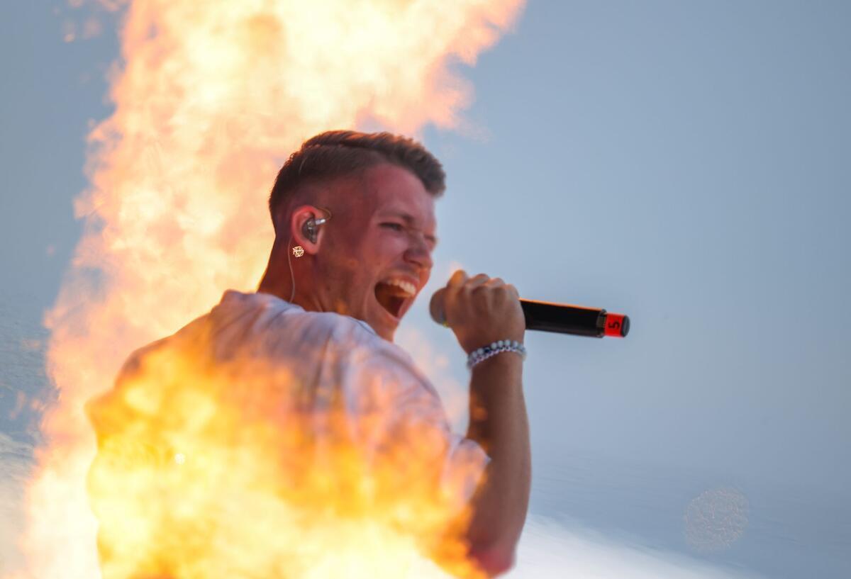 Ende der Ballermann-Saison: Was macht der Sommer im Winter? Erst Feuer, jetzt Eis: Julian Sommer zieht es im Winter auch auf die Skipiste. (Archivbild)