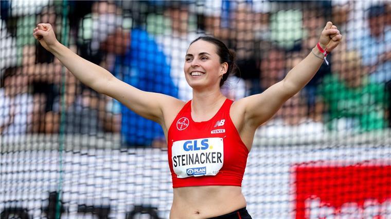 Lückenkemper bleibt schnellste deutsche Sprinterin Erstmals deutsche Diskus-Meisterin: Marike Steinacker