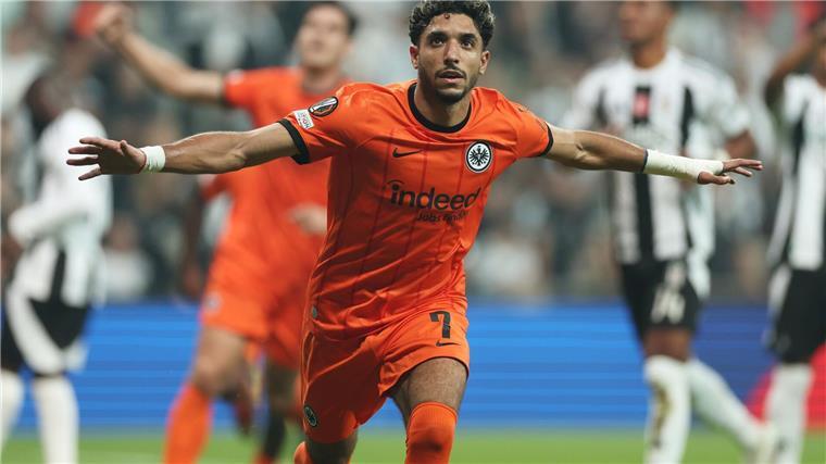 Sieg in Istanbul: Eintracht bereit für den FC Bayern Erzielte die Führung für Eintracht Frankfurt beim Sieg in Istanbul: Omar Marmoush.