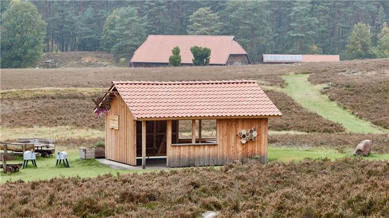 Schutzhütte in Lüneburger Heide darf bleiben Es gibt einen Kompromiss um die Wanderhütte in der Heide.
