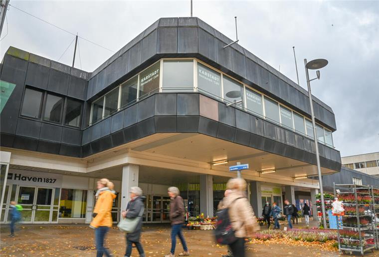 Stadt hat Plan B für Karstadt-Grundstück Es gibt Neuigkeiten zu der Entwicklung des früheren Karstadt-Geländes und seiner Umgebung. Foto Scheschonka