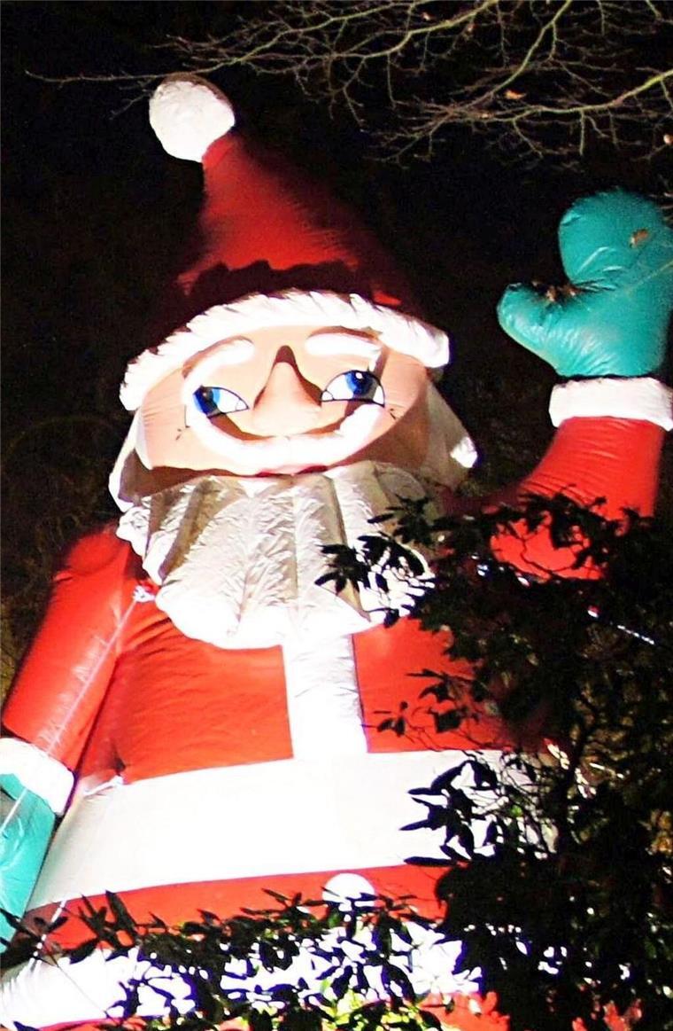 Weihnachtsmann in Langen
