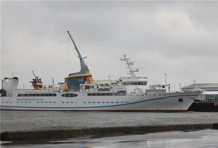 Schweres Unwetter auf der Nordsee: Helgoland-Fähre fällt tagelang aus Es wird wieder stürmisch: Die Fähre zwischen Cuxhaven und Helgoland fällt einige Tage in Folge aus.