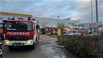 Feuerwehreinsatz in Spaden