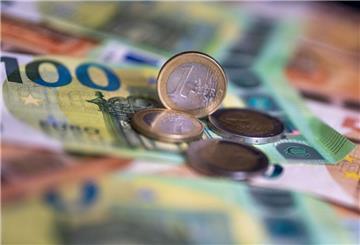 Euro-Scheine und -Münzen: Die Inflation geht zurück.