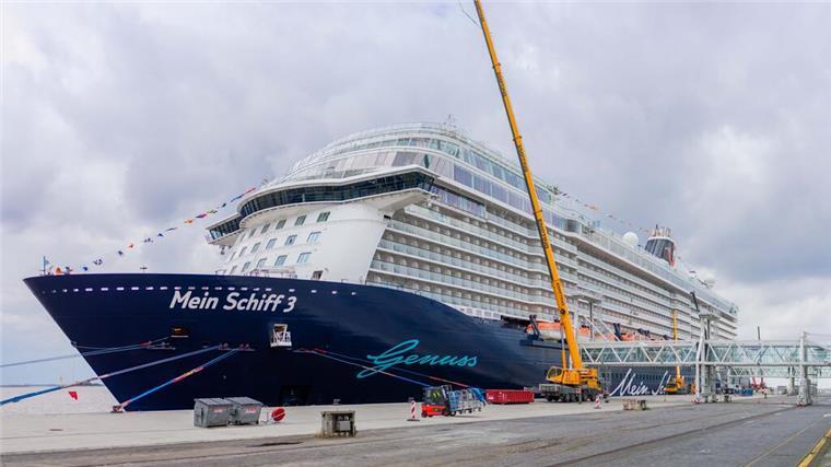 „Mein Schiff 3“: Tui Cruises testet neues Umweltprojekt „Circular Cruising“ Mein Schiff 3 Bremerhaven