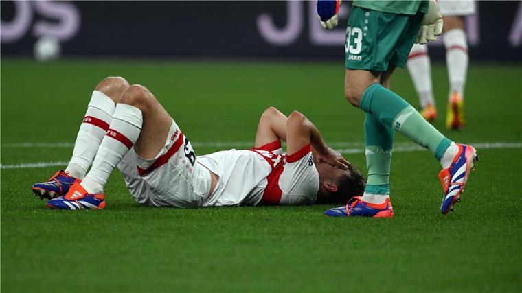 VfB mit großen Personalsorgen vor Liga-Start in Freiburg Fällt in den kommenden Wochen verletzt aus: Stuttgarts Verteidiger Anthony Rouault.