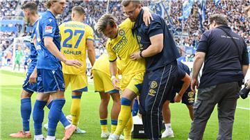 Fällt vorerst aus: Braunschweigs Lino Tempelmann (M).