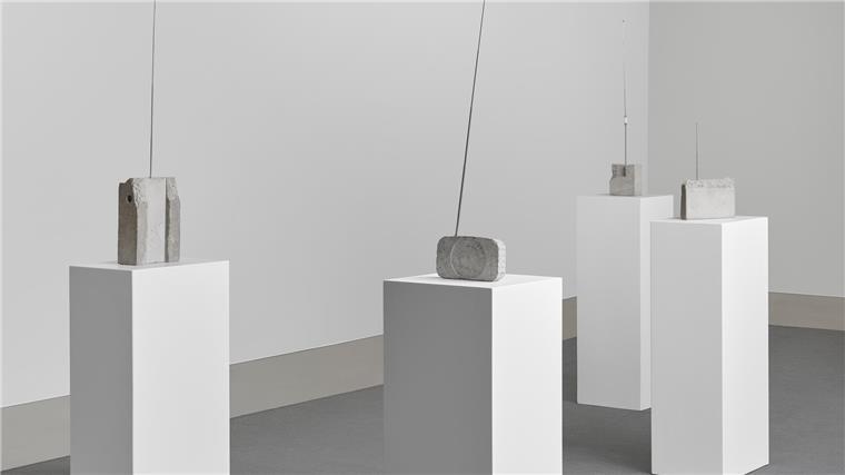 Die Weserburg krempelt die Sammlung um: Ausstellung bietet hohen Schauwert Fast niedlich wirken die stummen Antennenwesen, die Isa Genzken aus Beton und Draht geschaffen hat. Sie stammen aus der Sammlung Wesseler.