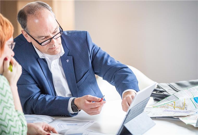 FDP hat Ideen für die Columbusstraße FDP-Sprecher Jens Grotelüschen stellt seine Ideen zur Neugestaltung der Columbusstraße vor.
