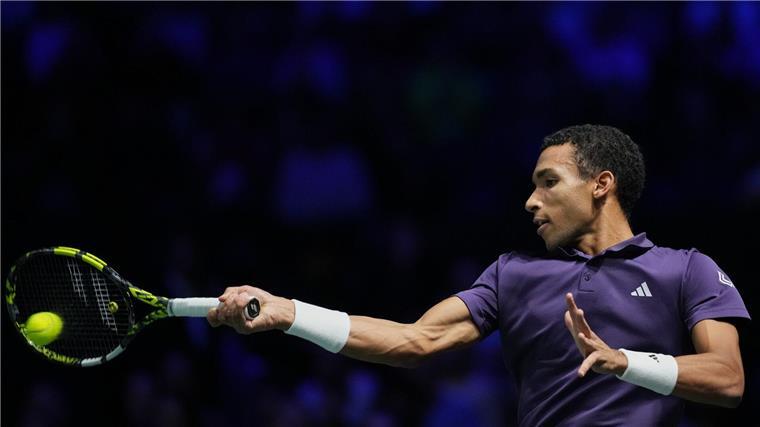 Felix Auger-Aliassime wehrte sich tapfer gegen Jannik Sinner.