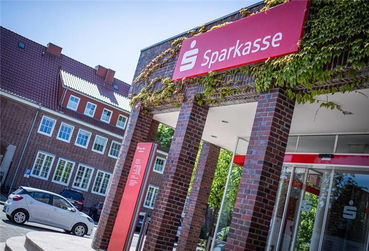 Darum setzt die Wespa jetzt Security ein Filiale der Weser-Elbe-Sparkasse im Debstedter Weg in Bremerhaven.