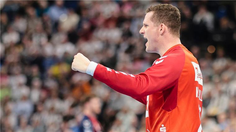 Flensburgs Handballer stehen im Viertelfinale Flensburgs Torhüter Kevin Möller war ein großer Rückhalt seines Teams.
