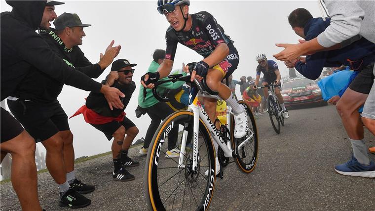 Quereinsteiger Lipowitz vor Tour-Debüt - „Kann mich quälen“ Florian Lipowitz bei der Vuelta im vergangenen Jahr.