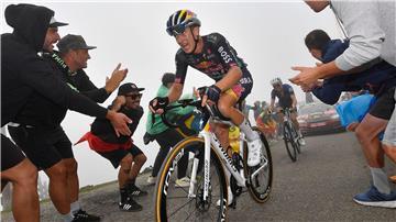 Florian Lipowitz liegt vor der Schlussetappe bei Paris-Nizza auf dem zweiten. Platz.