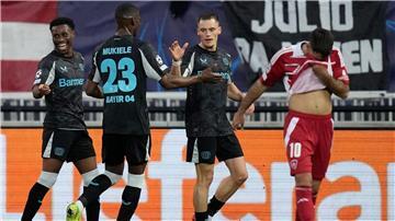 Florian Wirtz (2.v.r.) traf zum 1:0.