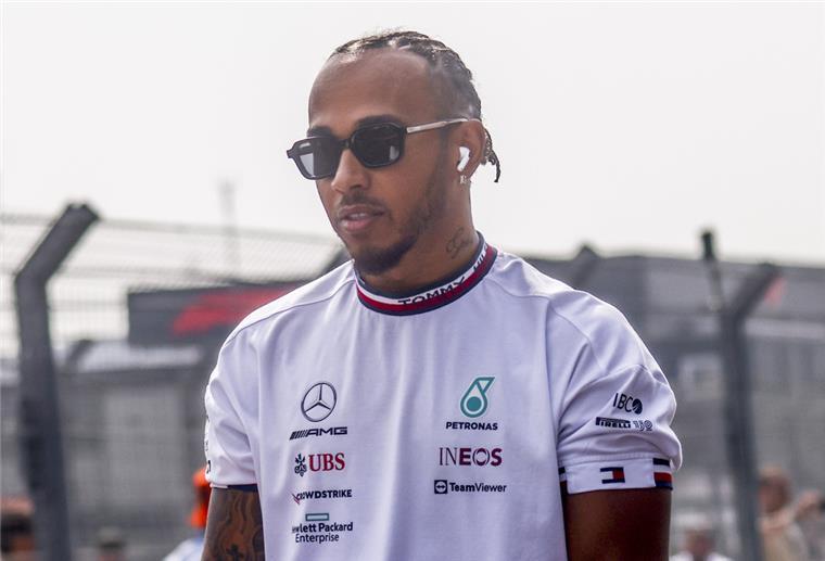 Formel-1-Pilot Hamilton entschuldigt sich für seinen Ausraster Lewis Hamilton aus Großbritannien vom Team Mercedes