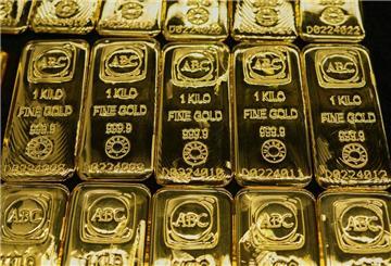 Ein-Kilogramm-Goldbarren mit einem Reinheitsgrad von 99,99 Prozent.