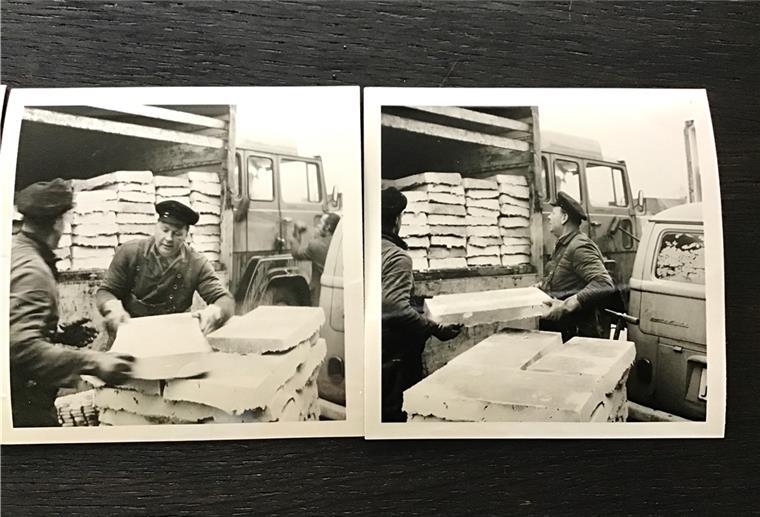 Zuhause auf dem Friedhof der Fische Fotos aus dem Jahr 1967 zeigen Mitarbeiter der Firma Louis Schoppenhauer bei der Arbeit: Pürierte und zu Blöcken gefrorene Fischreste werden für den Weitertransport zum Tierfutter-Handel fertig gemacht.