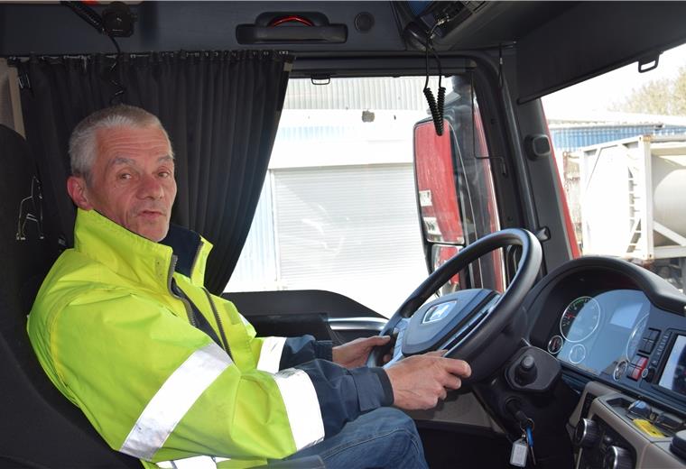 Lkw-Fahrer schlagen Alarm Frank Papke ist Fahrersprecher beim Transport- und Logistikunternehmen Albers in Nordenham. Er gehört ebenso wie viele weitere Lastwagenfahrer zu den „Helden der Coronakrise“.