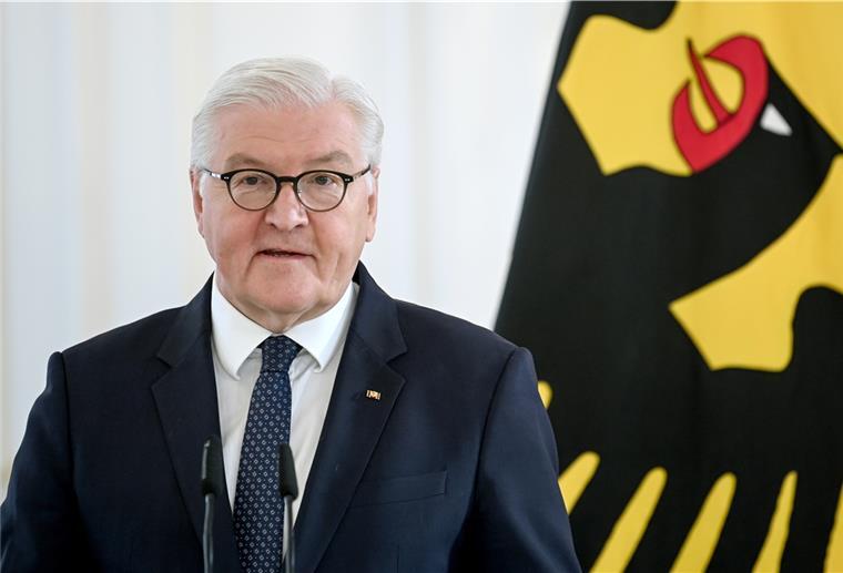 Steinmeier als Bundespräsident wiedergewählt Frank-Walter Steinmeier bleibt Bundespräsident.