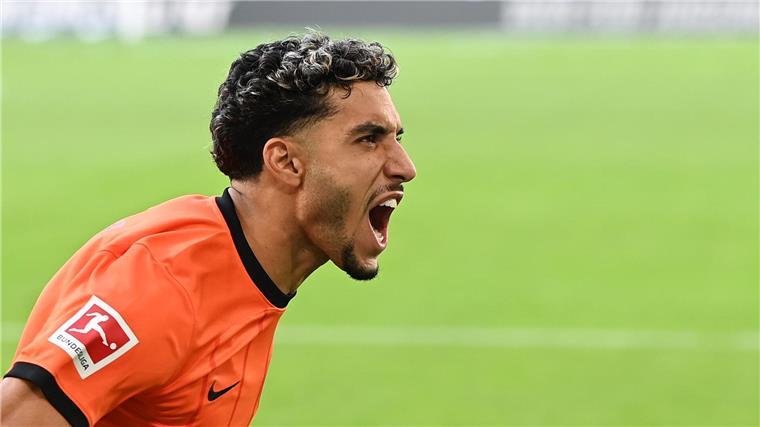 Frankfurter Matchwinner: Stürmer Omar Marmoush.
