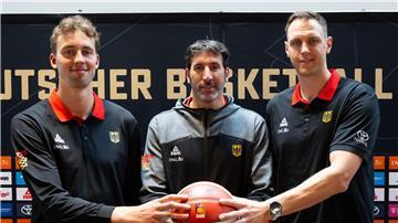 Franz Wagner, Alex Mumbru und Johannes Voigtmann in München.