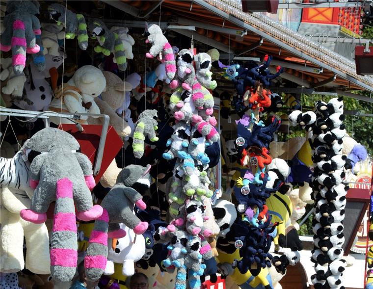 Freimarkt in Bremerhaven: Spaß und gute Laune sollen Besucher auf dem Wilhelm-Kaisen-Platz haben.