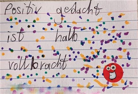 Freundliche Zettel dieser Art an den Scheiben mehrerer Autos sorgen derzeit bei Bürgern in Bad Bederkesa für gute Laune. Der Verfasser ist nicht bekannt.