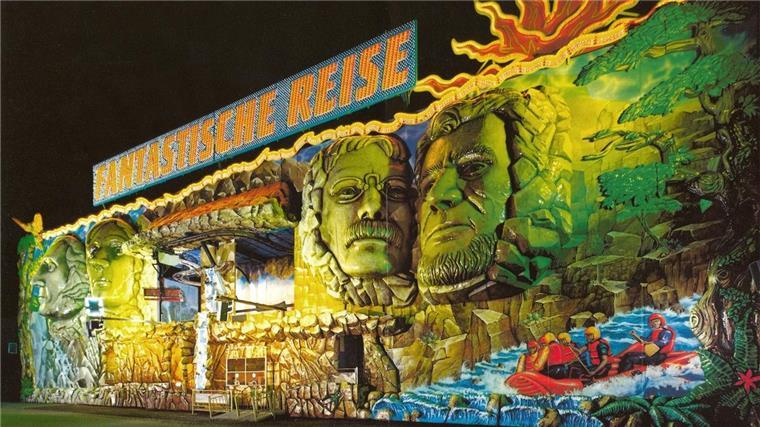Wie der König der Schausteller vom Thron fiel Friedrich Finnendahls „Fantastische Reise“ war in den 80er Jahren die größte transportable Abenteuerbahn der Welt.