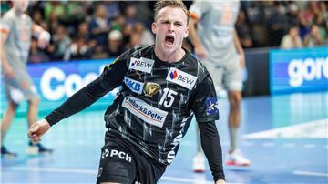 Füchse-Spielmacher Tobias Gröndahl glänzte gegen seine norwegischen Landsleute. (Archivbild) 