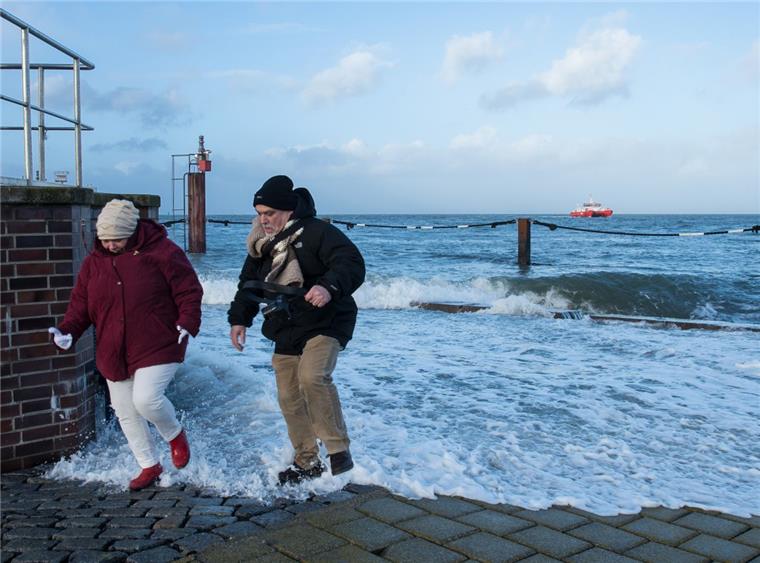 Für Bremerhaven und das Cuxland besteht eine Unwetterwarnung. 